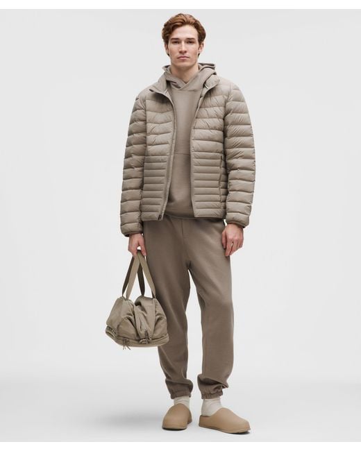 lululemon athletica Gray Navigation Down Jacket for men