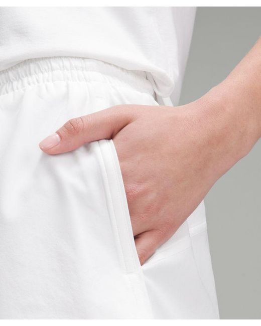 lululemon athletica White Court Rival High-Rise Short 3"