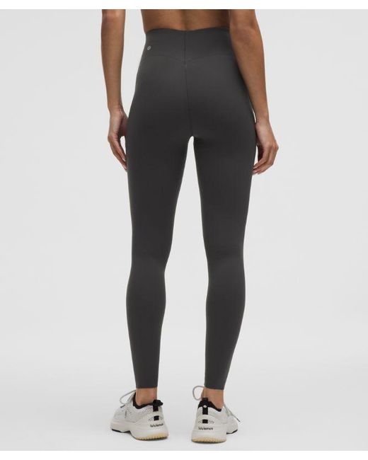 lululemon athletica Black Glow Up Super-High-Rise Tight 28"