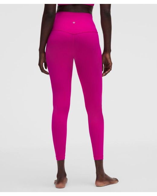lululemon athletica Pink – Align High-Rise Pants – 25" – – Size 4