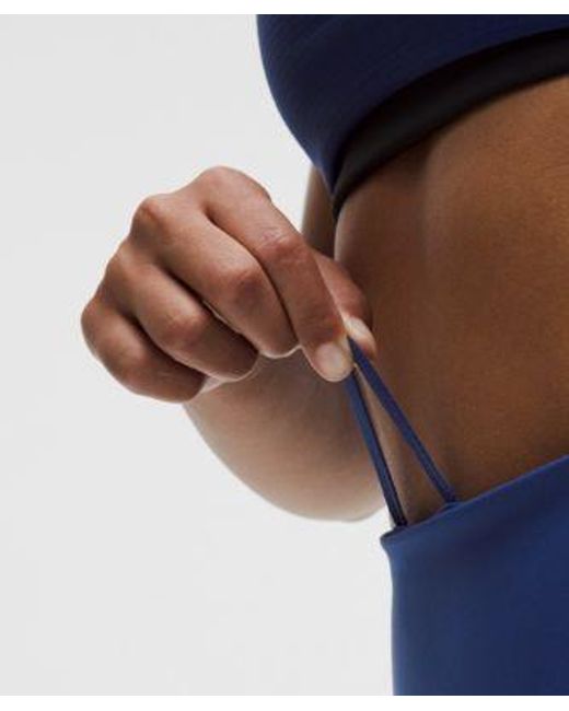 lululemon athletica Blue Wunder Train Contour Fit High-Rise Tight 28"