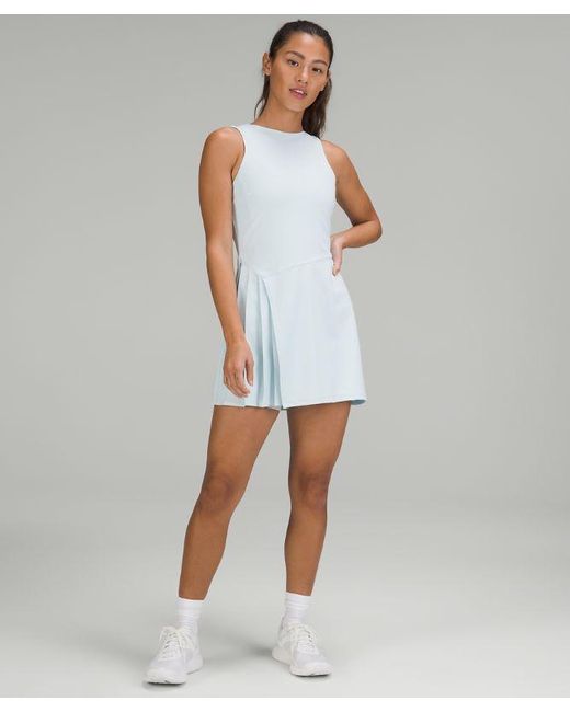 lululemon athletica White Nulux Asymmetrical Tennis Dress