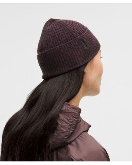 lululemon athletica Multicolor – Ribbed Merino Wool Beanie Hat Slnsh Collection –
