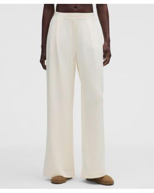 lululemon athletica White – Lightweight Softstreme Mid-Rise Pants Regular – – Size Large