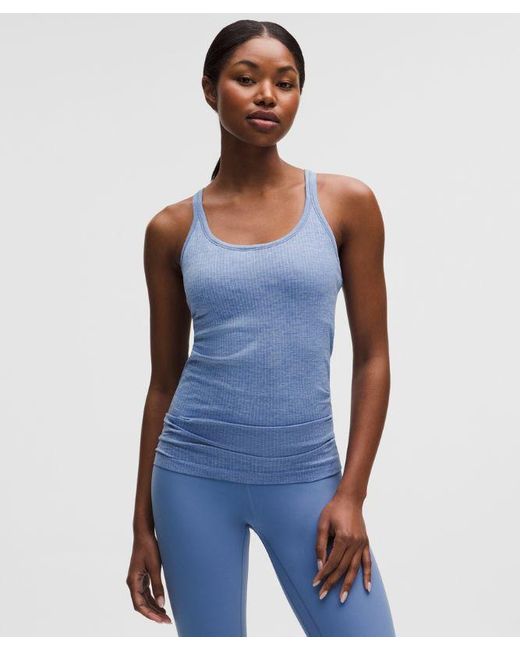 lululemon athletica Blue Ebb To Street Tank Top