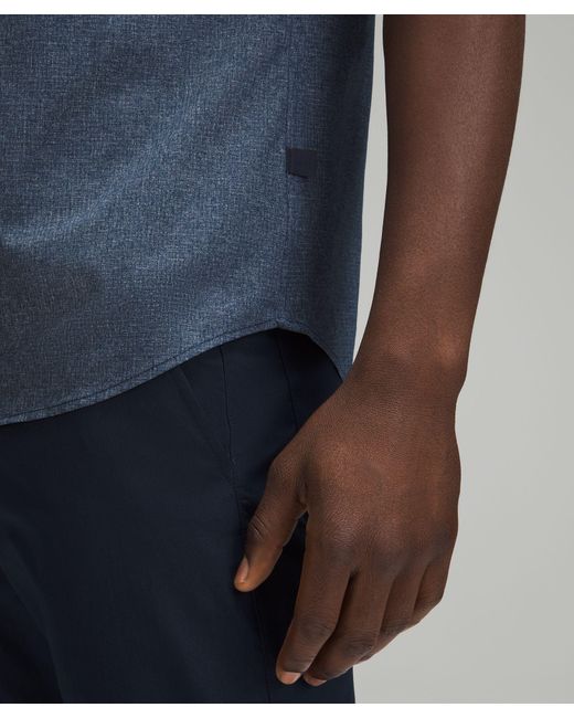 lululemon athletica Airing Easy Short-sleeve Shirt - Color Blue - Size Xs for men