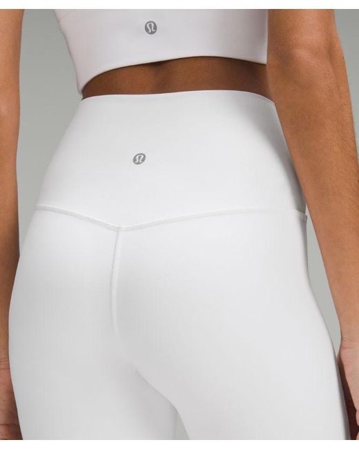 lululemon athletica White Align High-Rise Short 6"