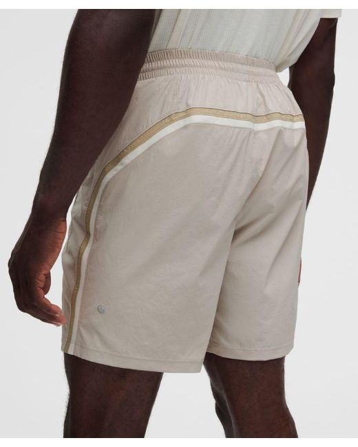 lululemon athletica Gray – Pace Breaker Linerless Shorts Glyde – 7" – – Size Large for men