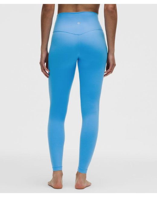 lululemon athletica Blue Align No Line High-Rise Pant 28"