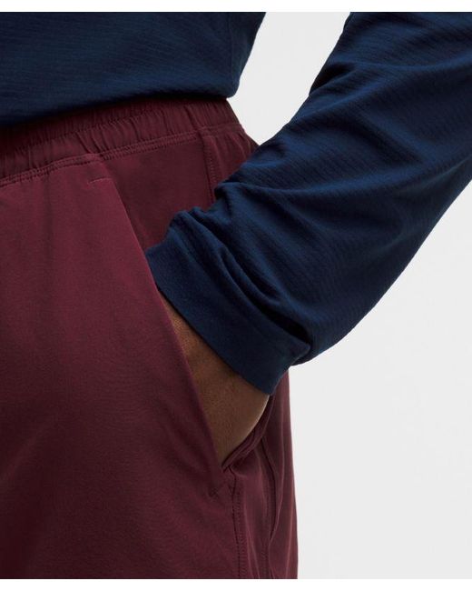 lululemon athletica Blue Pace Breaker Linerless Short 7" for men