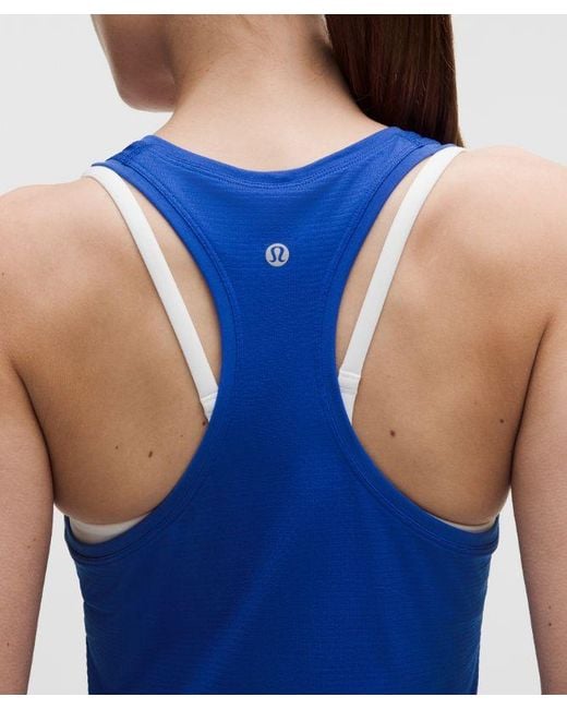 lululemon athletica Blue – Swiftly Tech Racerback Tank Top 2.4 Waist Length – – Size 4