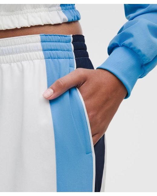 lululemon athletica Blue – Court Champ Uv-Protective High-Rise Tennis Pants – – Size Large