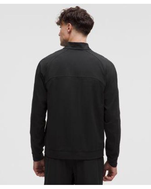 lululemon athletica Black Pace Breaker Luxtreme Track Jacket for men