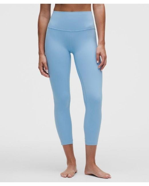 lululemon athletica Blue – Align High-Rise Crop Leggings – 23" – – Size 4