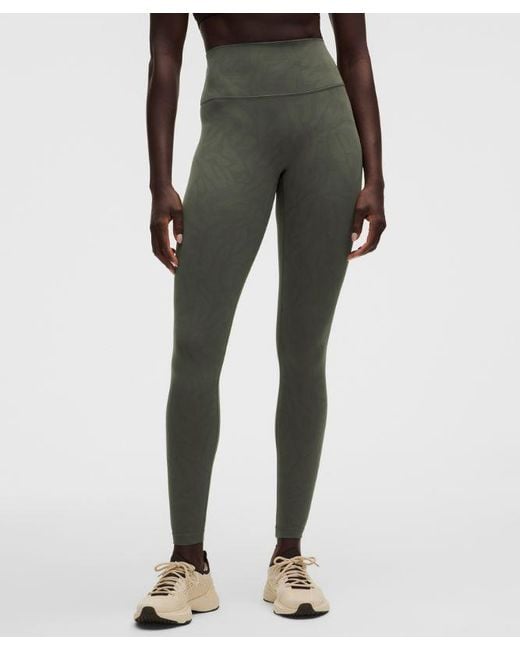 lululemon athletica Multicolor – Wunder Train No Line High-Rise Tight Leggings – 28" – Color Camo – Size 4