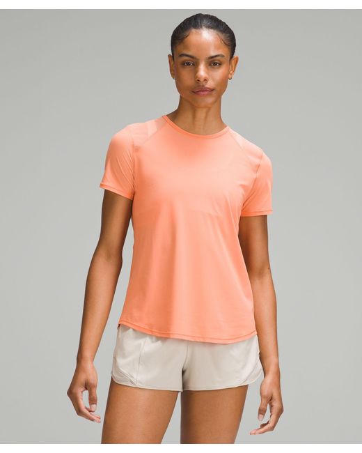 lululemon athletica Orange Sculpt Short-sleeve Shirt