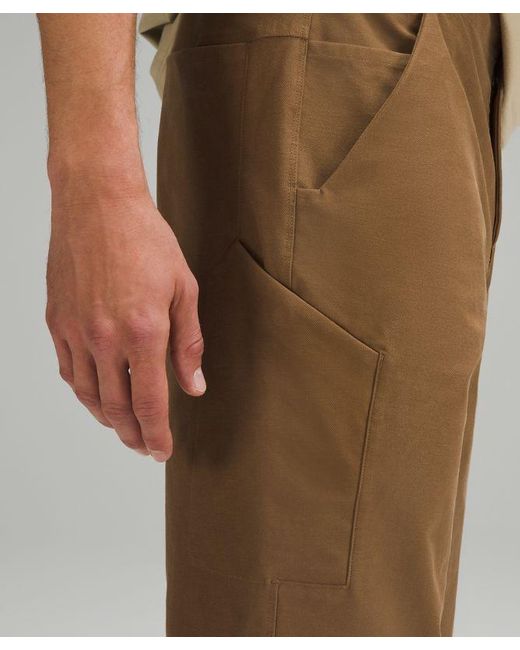 lululemon athletica Brown Utilitech Carpenter Pants Straight Leg for men