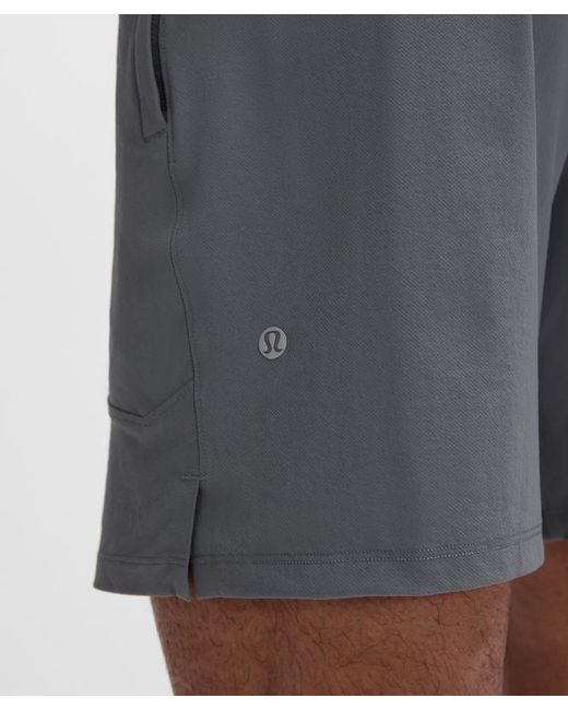 lululemon athletica Blue License To Train Linerless Short 7" for men