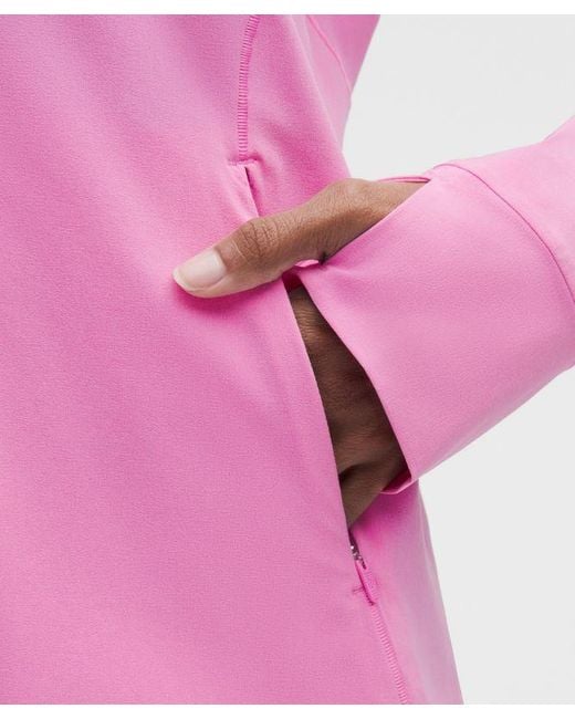 lululemon athletica Pink Mist Over Windbreaker
