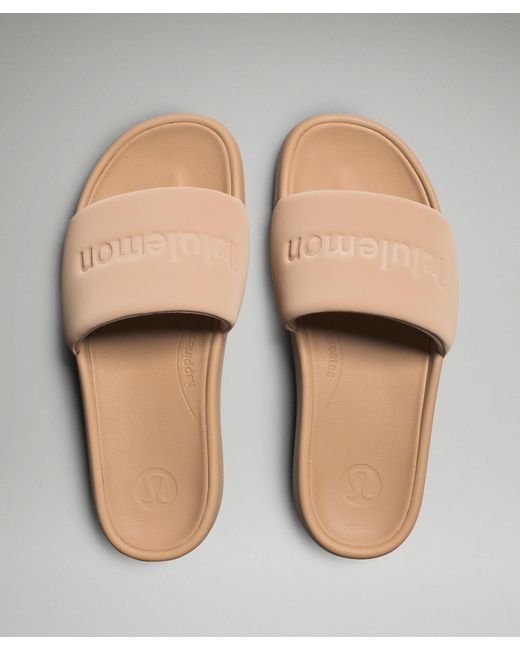 lululemon athletica Brown Restfeel Slide Graphic
