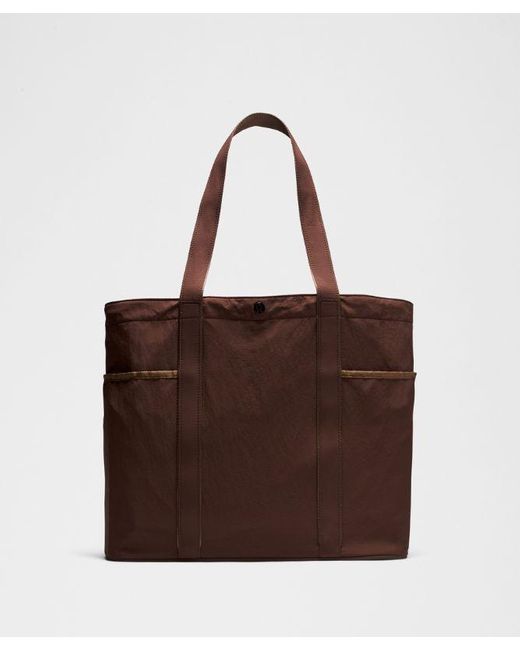 lululemon athletica Brown Daily Multi-Pocket Tote Bag 20L