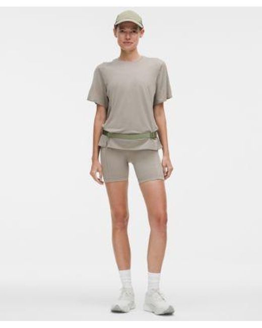 lululemon athletica Natural Swift Speed High-Rise Short 6"