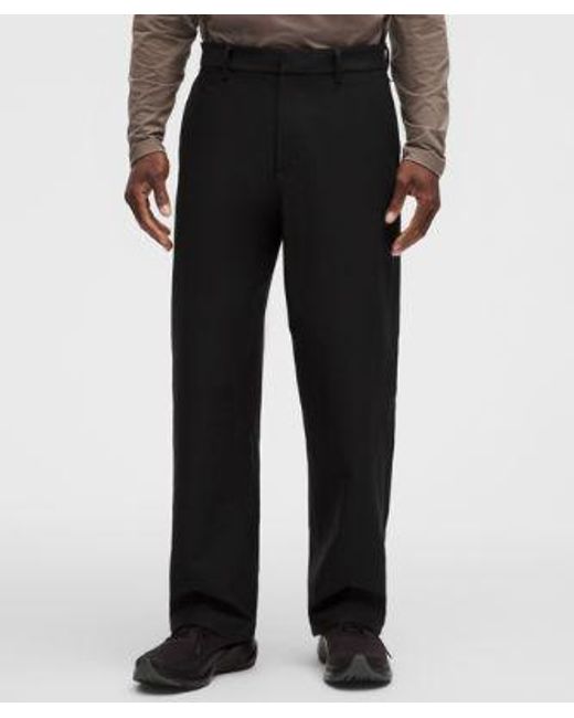 lululemon athletica Black Slacker Loose-Straight Trouser 32L for men