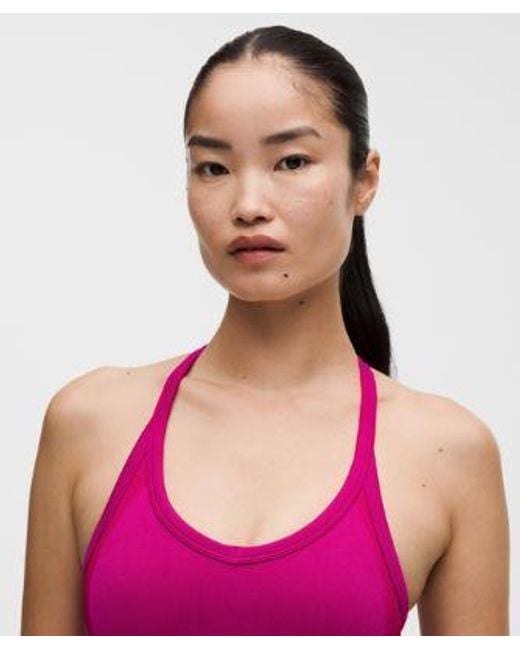 lululemon athletica Red Get Low Cross-Back Training Tank Top