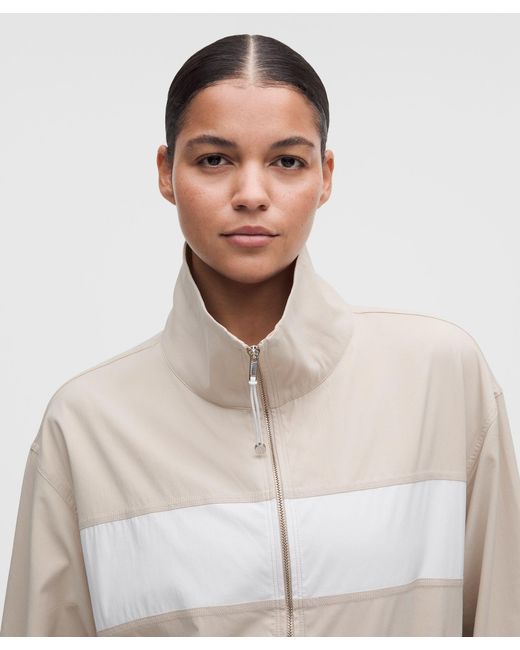 lululemon athletica Natural Dance Studio Evolve Jacket