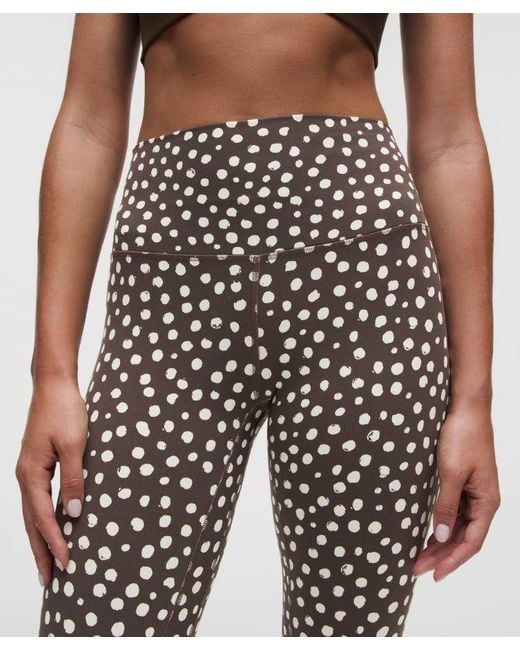 lululemon athletica White – Align High-Rise Crop Leggings – 23" – – Size 4