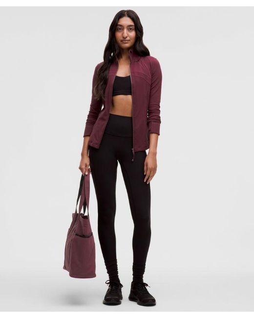 lululemon Define Jacket Nulu in Red | Lyst UK