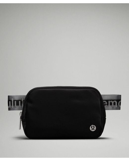 lululemon Everywhere Belt Bag 1L Wordmark Camo in Black Lyst