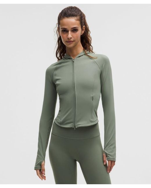 lululemon athletica Green Wunder Train Full-Zip Jacket