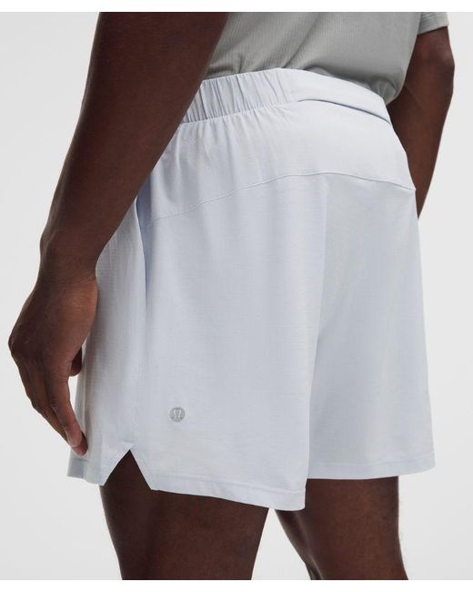 lululemon athletica Gray – Mile Maker Lined Shorts – 6" – – Size Large for men