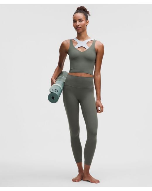 lululemon athletica Green – Align No Line High-Rise Pants – 25" – – Size 4
