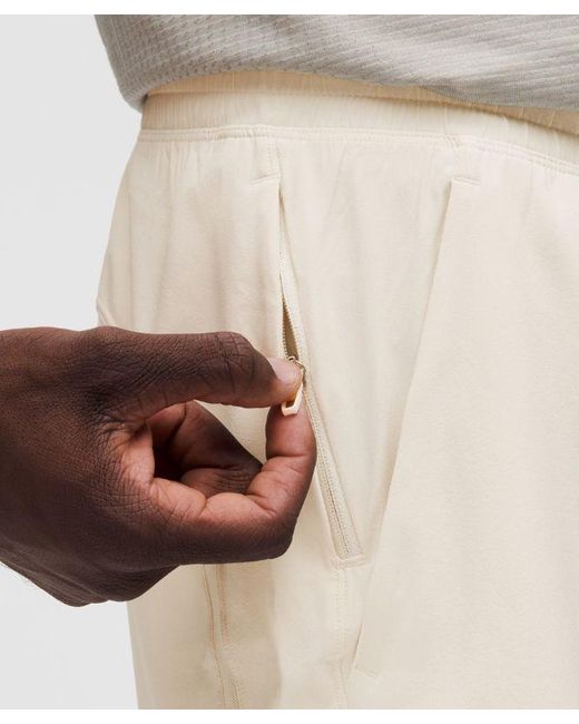 lululemon athletica Natural Pace Breaker Lined Short 9" for men