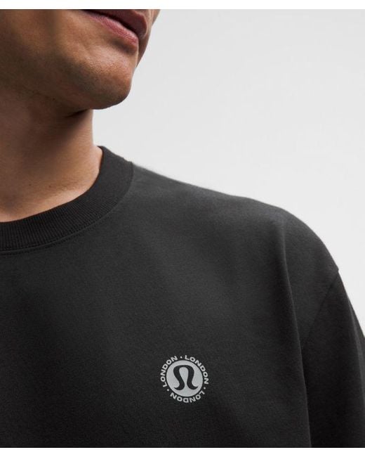 lululemon athletica Black – Heavyweight Jersey T-Shirt London – – Size Small for men