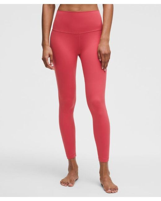 lululemon athletica Red Align High-Rise Pant 25"