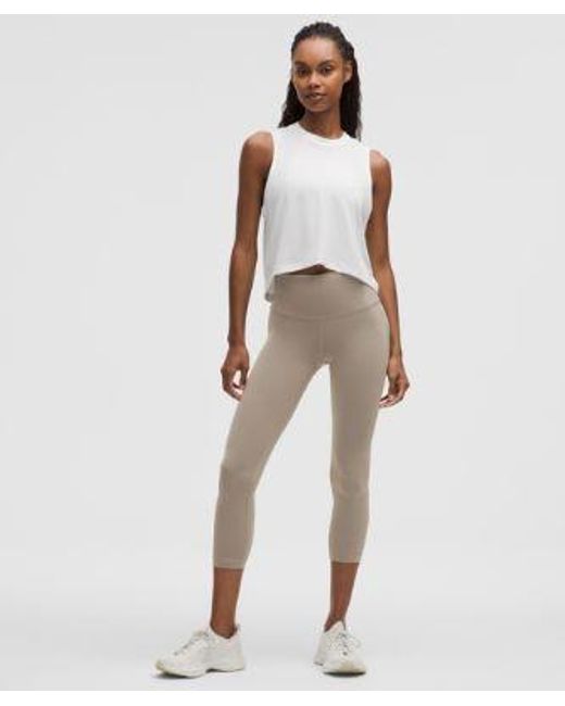 lululemon athletica Natural Wunder Train High-Rise Crop 23"