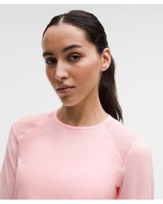 lululemon athletica Pink Sculpt Long-Sleeve Shirt