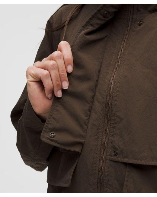 lululemon athletica Brown Always Effortless Classic-Fit Jacket