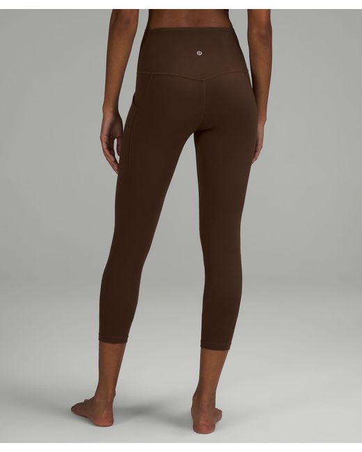 lululemon athletica Align High-rise Pants With Pockets - 25" - Color Brown - Size 14