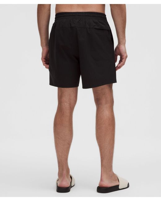 lululemon athletica Black Swim Short 7" for men