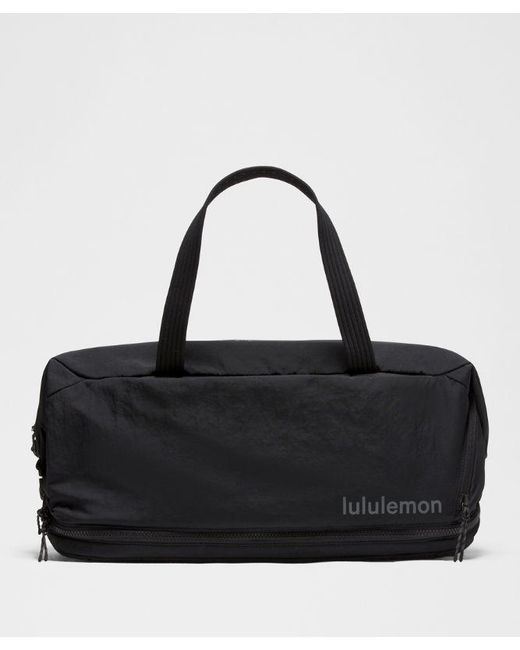 lululemon athletica Black 3-In-1 Gym Duffle Bag 30L