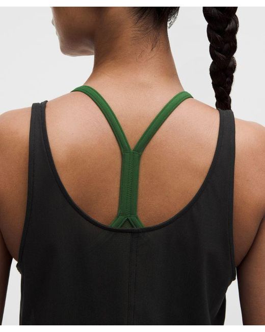 lululemon athletica Black – Stretch Relaxed-Fit Tank Top – – Size Large