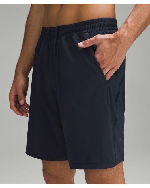 lululemon athletica Blue Pace Breaker Lined Shorts 9" for men