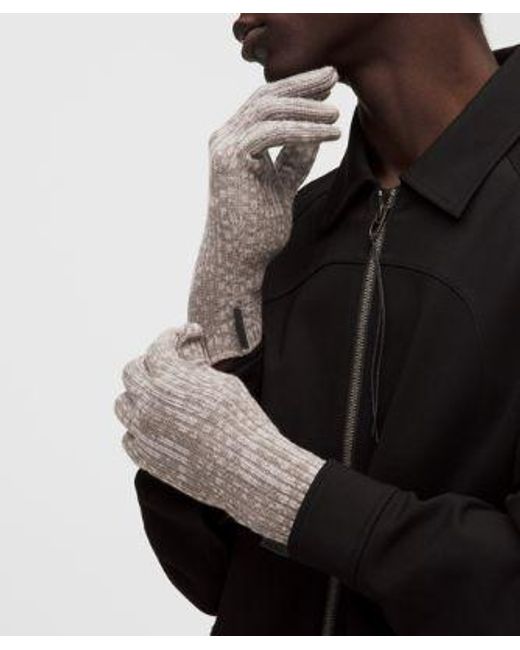 lululemon athletica Multicolor – Ribbed Merino Wool Gloves Slnsh Collection – – Size Large