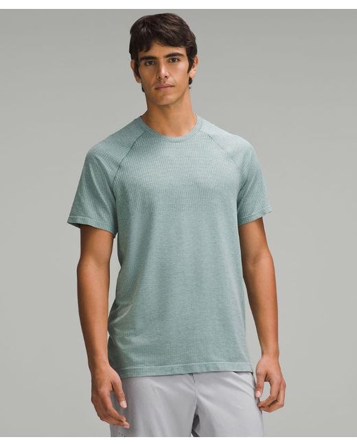lululemon athletica Blue – Metal Vent Tech Short-Sleeve Shirt – / – for men