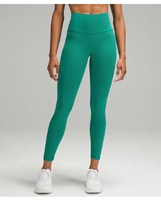 lululemon athletica Green – Wunder Train High-Rise Tight Leggings With Pockets – 25" – –