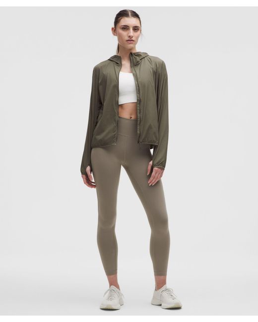lululemon athletica Green Breathable Lightweight Training Jacket